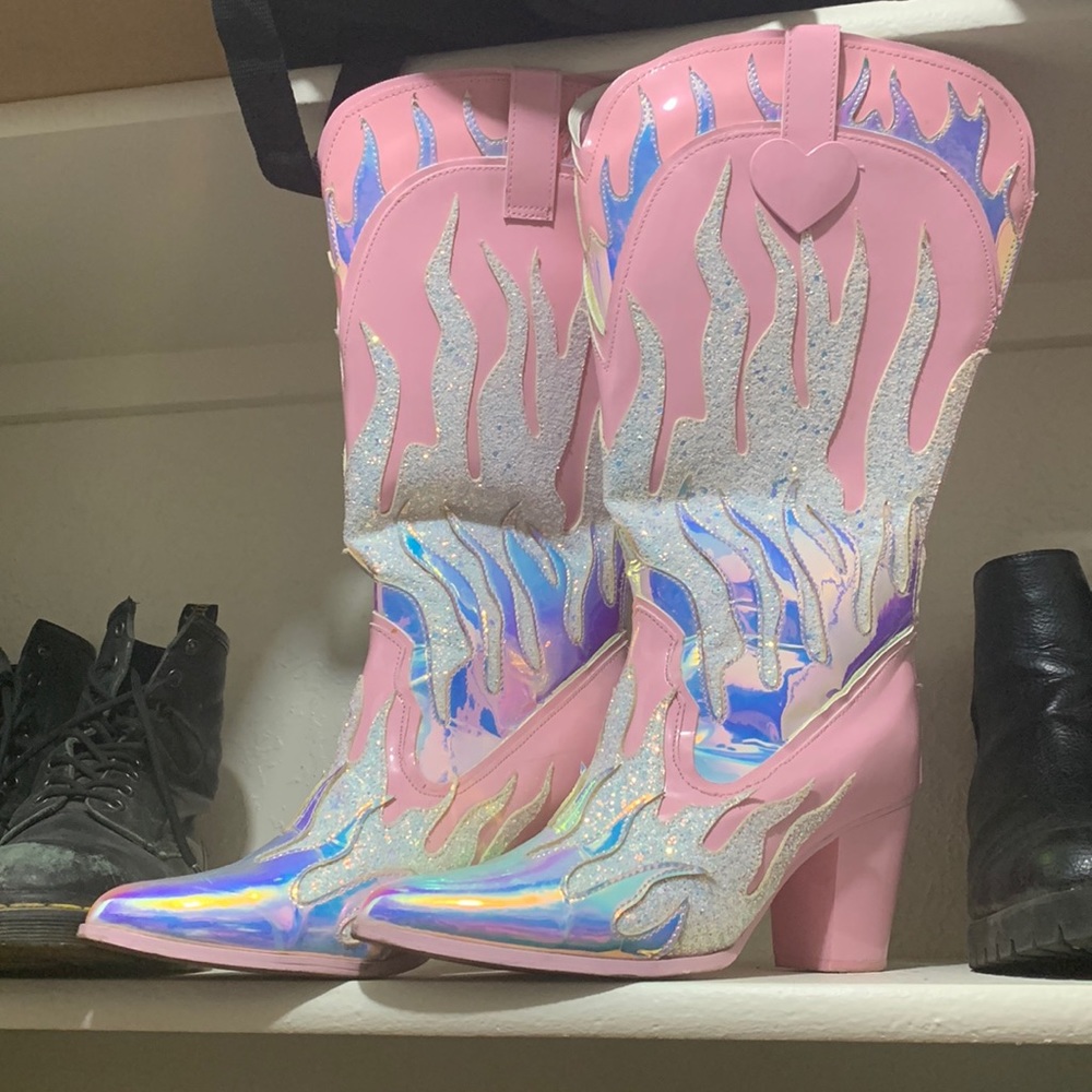 YRU Space Cowgirl Boots - Picture 1 of 1